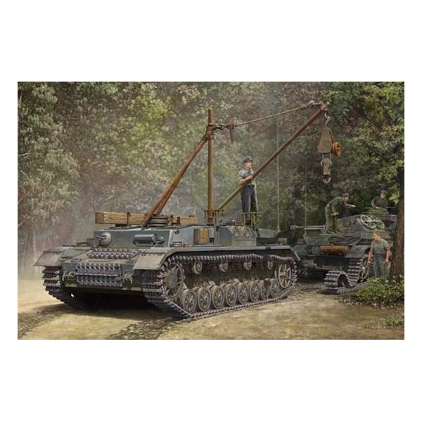 Сборная модель 00389 Trumpeter Немецкий ремонтно-эвакуационный танк IV