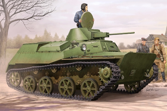 Сборная модель 83824 Hobby Boss Советский легкий танк T-30S 