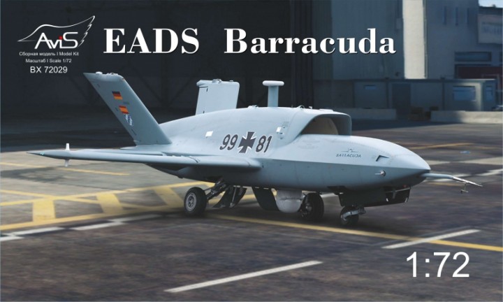 Сборная модель 72029 Avis Самолет-беспилотник EADS Barracuda 