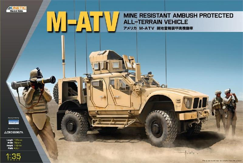 Сборная модель K61007 Kinetic M-ATV MRAP 
