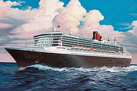 05227 Revell Лайнер Queen Mary 2 Масштаб 1/700