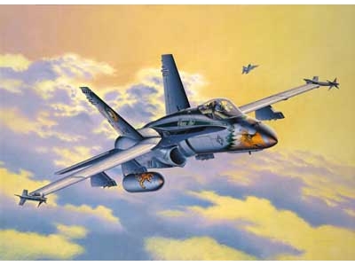 Сборная модель 04303 Revell Истребитель F/A-18C Hornet "Anniversary"  