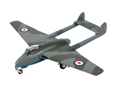 Сборная модель 03993 Revell Английский самолёт "Vampire Mk.I RAF" 