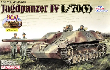 6498 Dragon Немецкая САУ Jagdpanzer IV L/70(V)  1/35