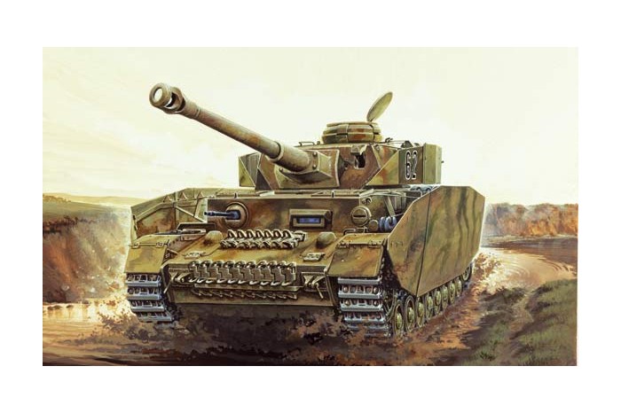 Сборная модель 6486 Italeri Немецкий  танк Pz.Kpfw. IV Ausf.H 
