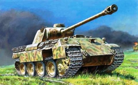 Сборная модель 3678 Звезда Германский танк Т-V "Пантера" (Ausf. D) 