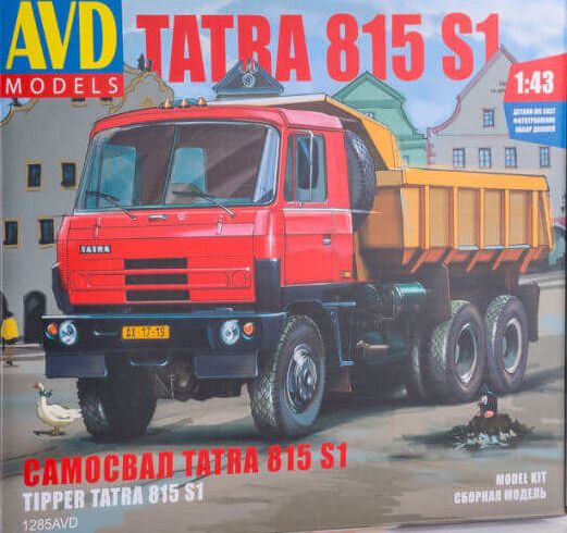 1285 AVD Models Самосвал Tatra-815S1 Масштаб 1/43
