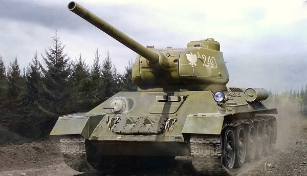 13554 Acadeemy Танк Т-34/85 "Ur@l Tank Factory No. 183" 1/35