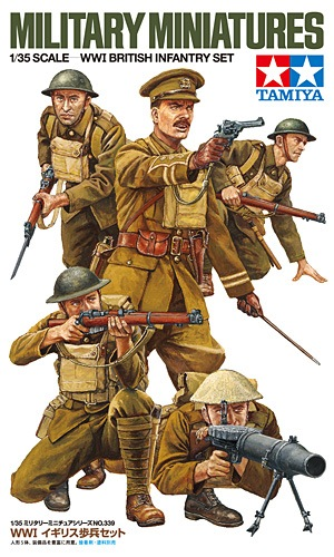 35339 Tamiya Английские пехотинцы времен 1-ой мировой войны.