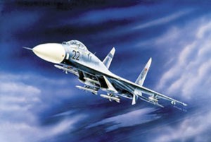 Сборная модель 7206 Звезда Советский истребитель- бомбардировщик Су-27 