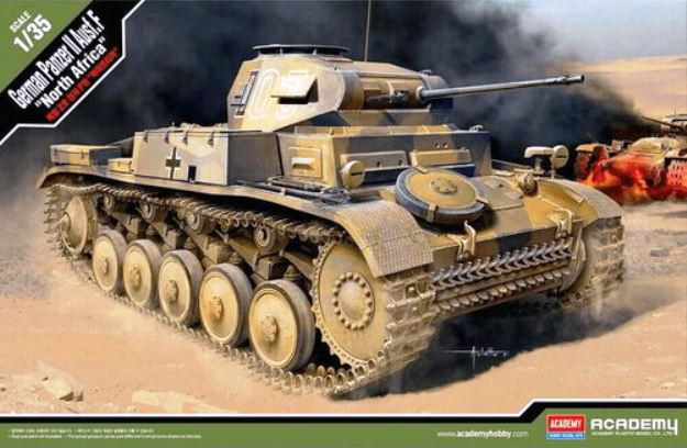 13535 Academy Танк Panzer II Ausf. F North Africa 1/35