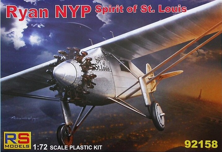 92158 RS Models Самолет Ryan NYP "Spirit of St. Louis" 1/72