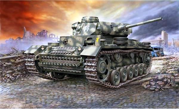 Сборная модель 03251 Revell Германский танк PzKpfw III Ausf. L  