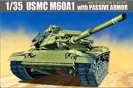 13271 Academy Танк M60A1 с дополнительной броней Масштаб 1/35