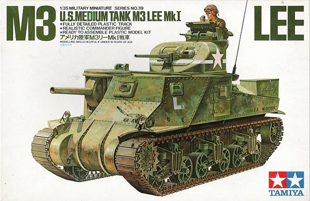 Сборная модель  35039 Tamiya Американский танк M3 LEE 