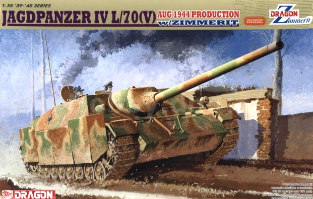 Сборная модель 6589 Dragon Самоходное орудие Jagdpanzer IV L/70(V) с циммеритом 