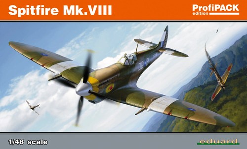 8284 Eduard Британский истребитель Spitfire Mk.VIII (ProfiPACK) 1/48