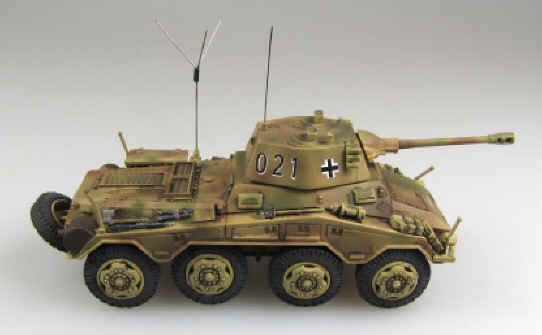 88013 Panzerstahl Немецкий колесный танк Sd. Kfz. 234/2 Puma (1944 год) Масштаб 1/72