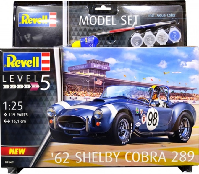 67669 Revell Подарочный набор Автомобиль AC Cobra 289 1/25