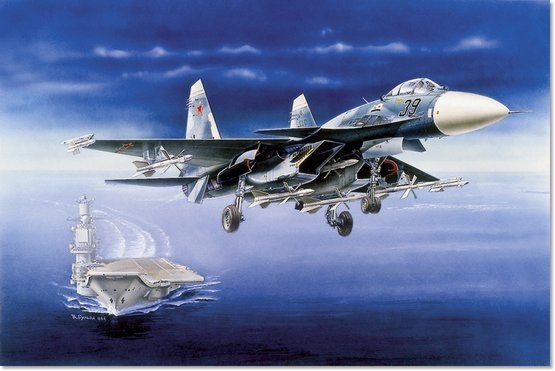 ПН7207 Звезда Подарочный набор Советский истребитель Су-33 Масштаб 1/72
