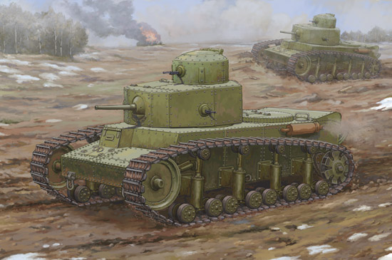 Сборная модель 83887 Hobby Boss Советский танк Т-12