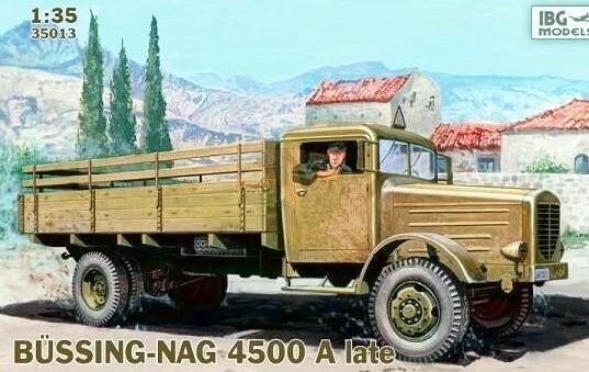 Сборная модель 35013 IBG Models BUSSING-NAG 4500A 