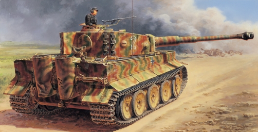 Сборная модель 6507 Italeri Танк:Pz.Kpfw.VI Tiger Ausf. E