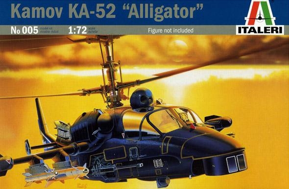 Сборная модель 005 Italeri Вертолет КА-52 (Kamov Ka-52 Alligator)