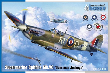 48195 Special Hobby Самолет Supermarine Spitfire Mk.VC "Overseas Jockeys" 1/48