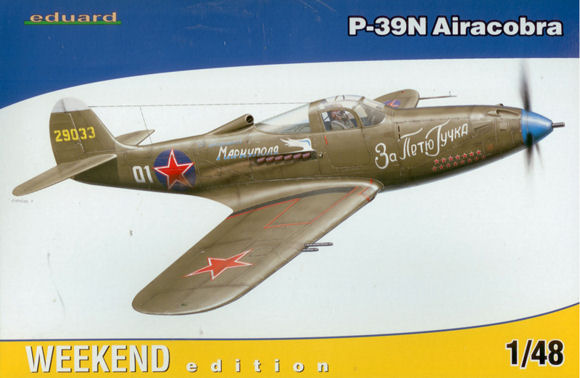 84163 Eduard Американский истребитель P-39N Airacobra  1/48