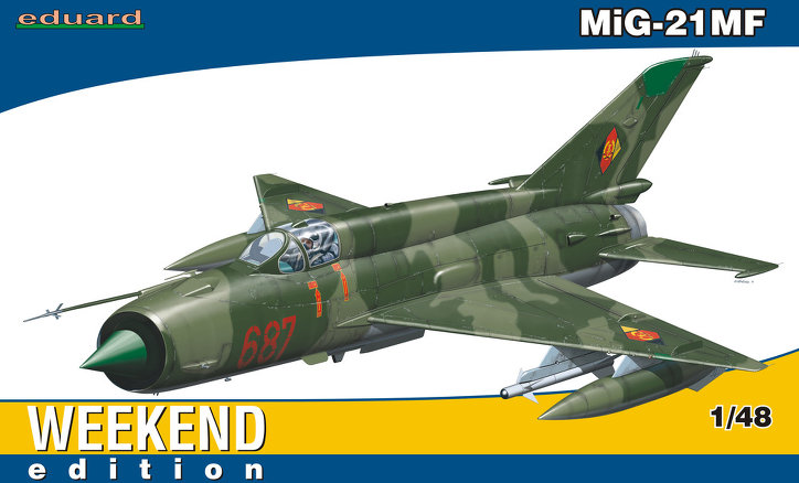 84125 Eduard Советский истребитель MiG-21MF 1/48