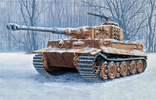 Сборная модель 6471 Italeri Немецкий танк Pz. Kpfw. VI Тигр I Ausf.E 