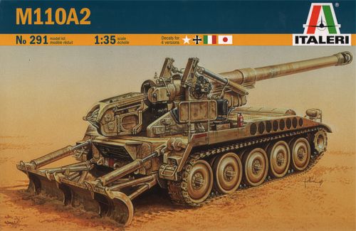 Сборная модель 291 Italeri САУ M110A2  