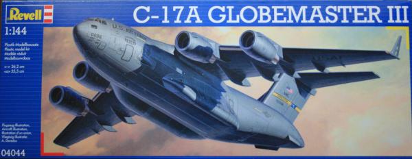 Сборная модель 04044 Revell Транспортный самолет C-17A Globemaster III 