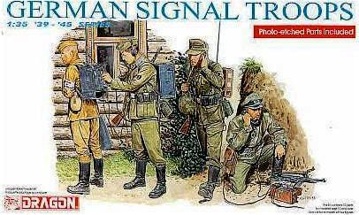 6053 Dragon German signal troops 1/35