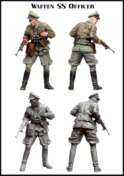 EM35051 Evolution Miniatures Германский офицер, войска СС Масштаб 1/35