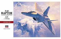 07245 Hasegawa Американский истребитель F-22 Raptor Масштаб 1/48