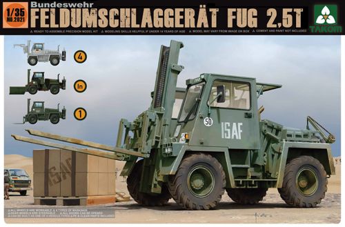 Сборная модель  2021 Takom Bundeswehr Feldumschlaggerät FUG 2,5T 