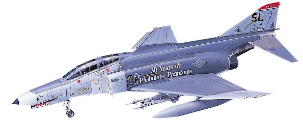 Сборная модель 07208 Hasegawa Самолет F-4E Phantom II 