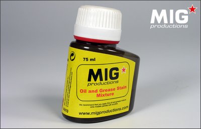 P410 MiG productions Смесь для создания следов от масла и топлива (Oil and Grease Stain Mixture) 75м