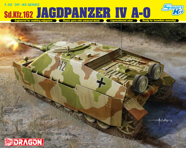 Сборная модель 6843 Dragon Самоходное орудие Jagdpanzer IV A-0 