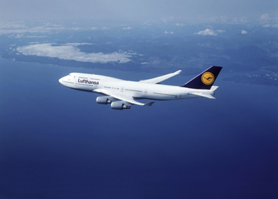 06641 Revell Самолет Boing 747-400 Lufthansa Масштаб 1/288 (EASY KIT)