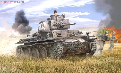 Сборная модель  01577 Trumpeter Немецкий танк PzKpFw 38(t) Ausf. E/F "Прага" 