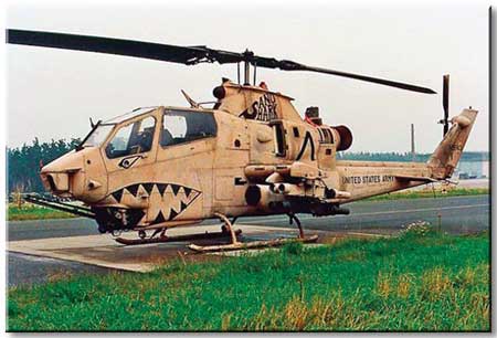 Сборная модель 04646 Revell Американский вертолёт "AH-1F Cobra" 
