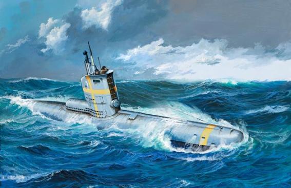 05140 Revell Подводная лодка TYPE XXIII Масштаб 1/144