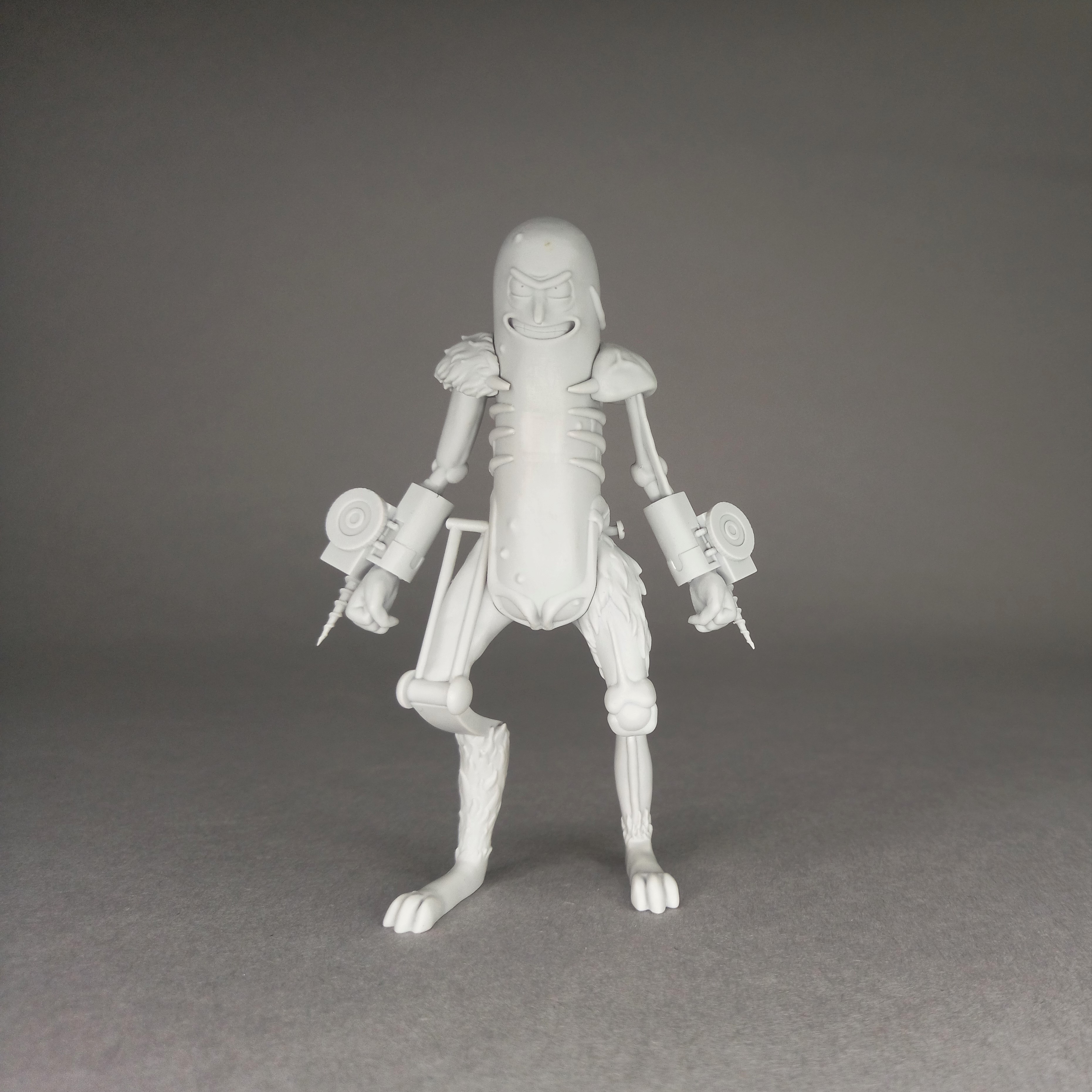 70-001 Figure "Огурчик Рик", Pose 1. 70mm