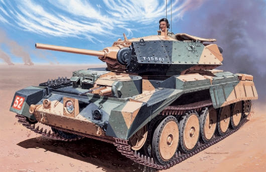 Сборная модель 6432 Italeri Английский танк Crusader Mk.I 