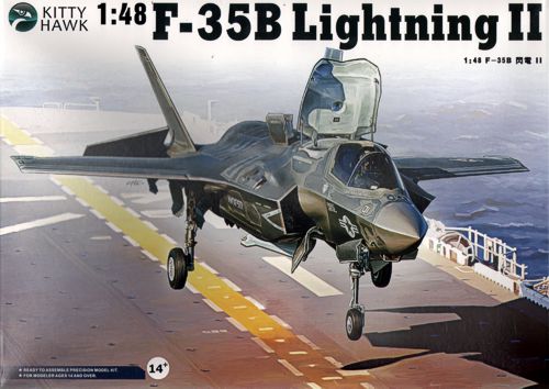 KH80102 Kitty Hawk Американский многоцелевой истребитель F-35B Lightning II Масштаб 1/48