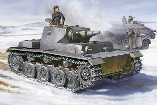 Сборная модель 01515 Trumpeter Немецкий танк VK3001(H) PzKpfwVI(Ausf A)