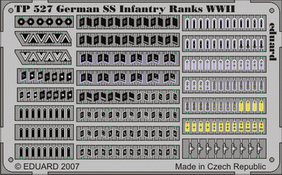TP527 Eduard German SS Infantry Ranks WWII